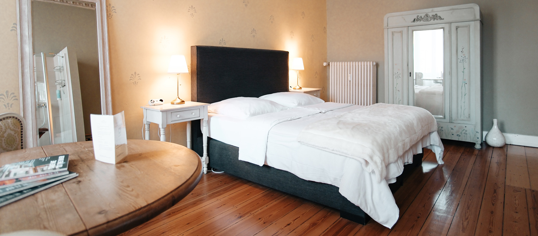 Zimmer 5 Deluxe, Sitzbereich